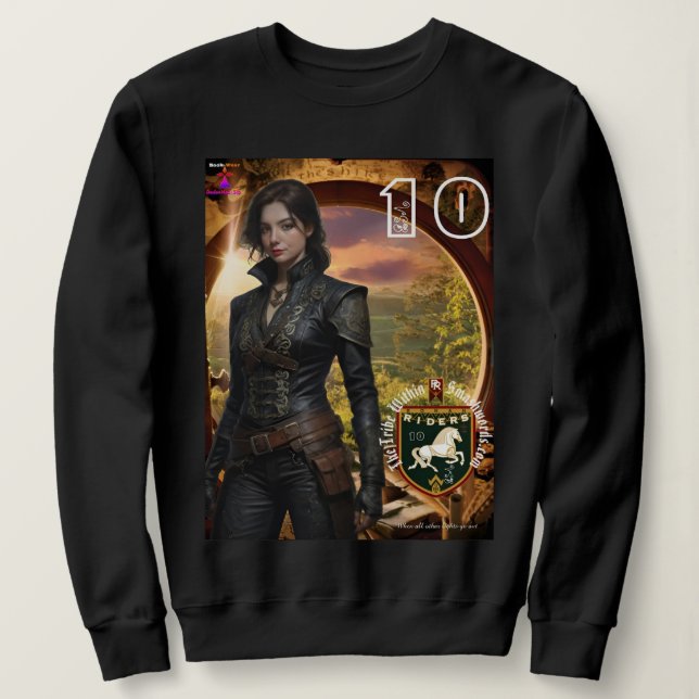 Vie B. Warrior MEILLEUR Sweatshirt (Design devant)