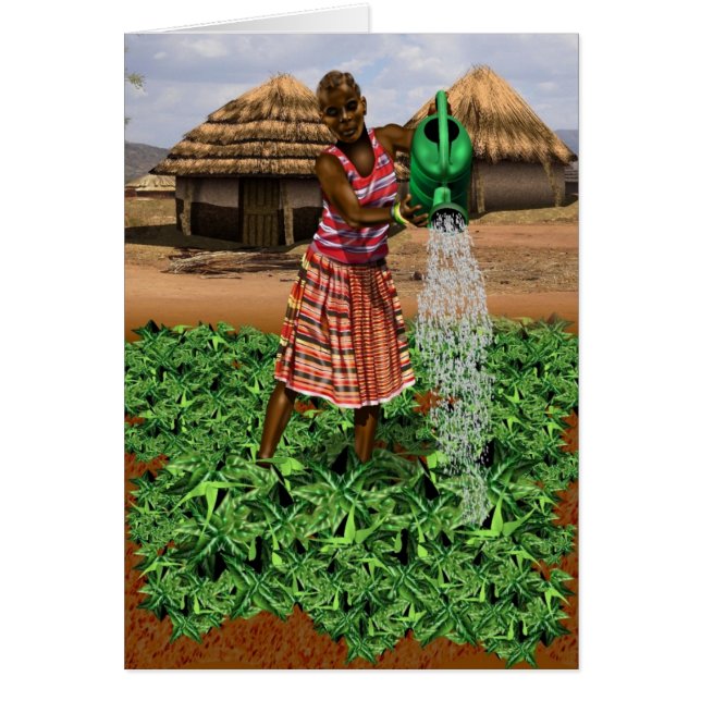 Vie des villages africains (Devant)