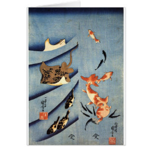 Vie marine japonaise, Japonais antique art. C.