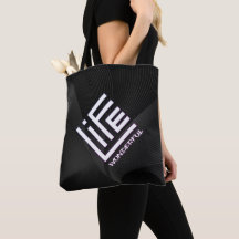 Vie merveilleuse - Purple White Mix Edition Sac fo