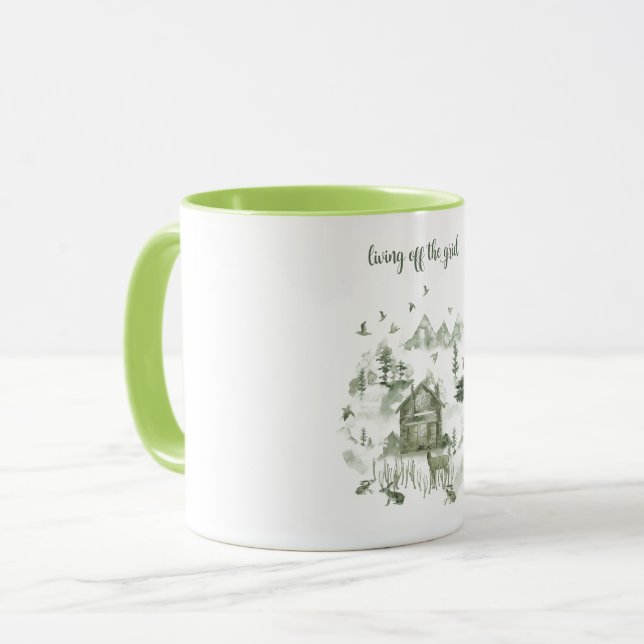 Vie outre de la tasse de café de grille (Devant gauche)