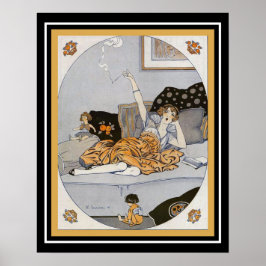 Vie Parisenne Art Deco "Penelope" Poster