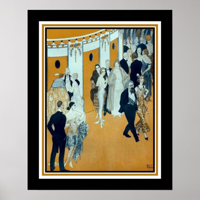 Vie Parisienne 1923 Art Déco (Devant)