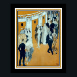 Vie Parisienne 1923 Art Deco Poster<br><div class="desc">1923 Vie Parisienne,  Art Deco,  Print of Theatre Entry. 16x20 hier gezeigt. Verfügbar über andere Optionen und Größen.</div>