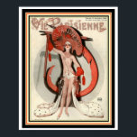Vie Parisienne Art Deco Plakat 16 x 20<br><div class="desc">Paris Life, Art Deco, Magazin Cover-Poster 16 x 20.</div>