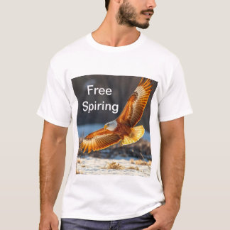 Vie sauvage Eagle Graphic Imprimé T-shirt