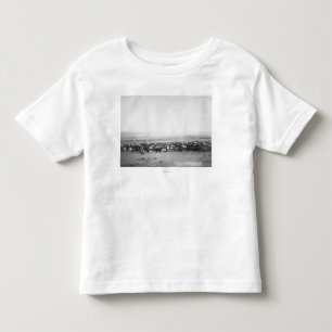 Vieh, das in South- Dakotaphotographie in Herden Kleinkind T-shirt