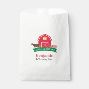Vieh-Geburtstags-Party Goodie Geschenk-Tasche Geschenktütchen