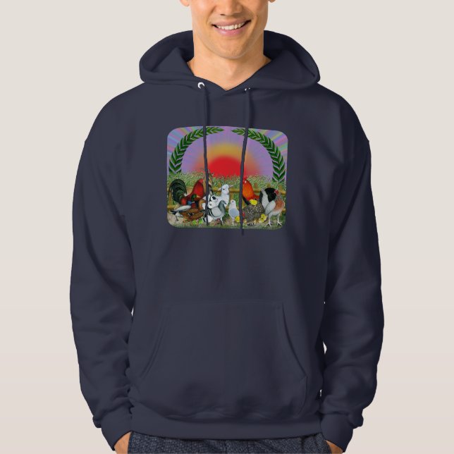 Vieh Hoodie (Vorderseite)
