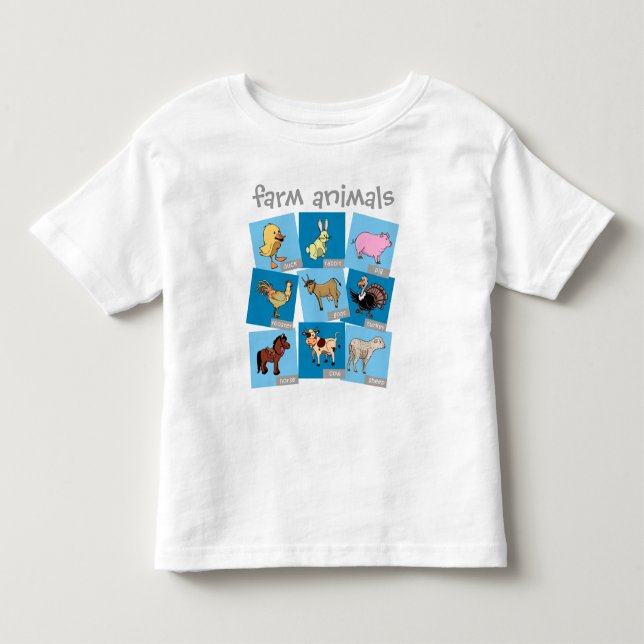 Vieh Kleinkind T-shirt (Vorderseite)