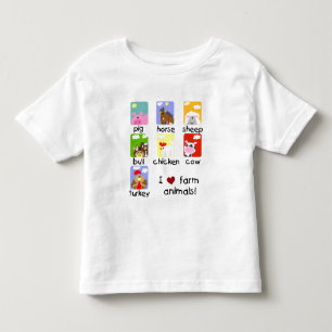 Vieh-T-Shirts und Geschenke Kleinkind T-shirt