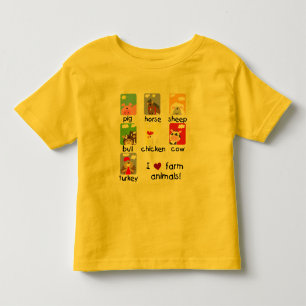 Vieh-T-Shirts und Geschenke Kleinkind T-shirt