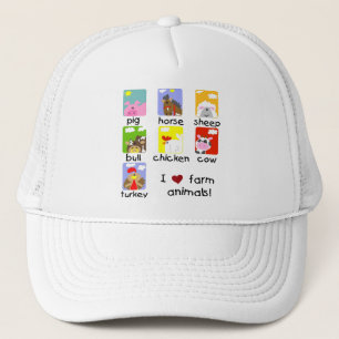 Vieh-T-Shirts und Geschenke Truckerkappe