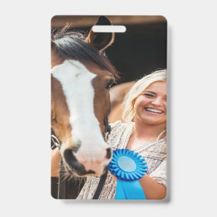 Viehbestand Schau Pferd Foto Anpassen Ausweis