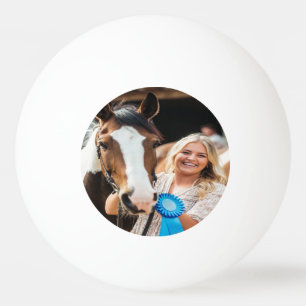 Viehbestand Schau Pferd Foto Anpassen Tischtennisball