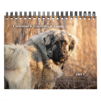 Viehbestand-Wächter verfolgt 2015 klein Kalender