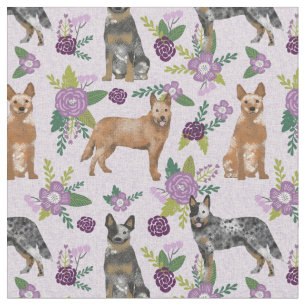 Viehhunde Lavendel Stoff
