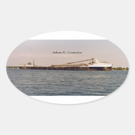 vieil autocollant Adam E. Cornelius