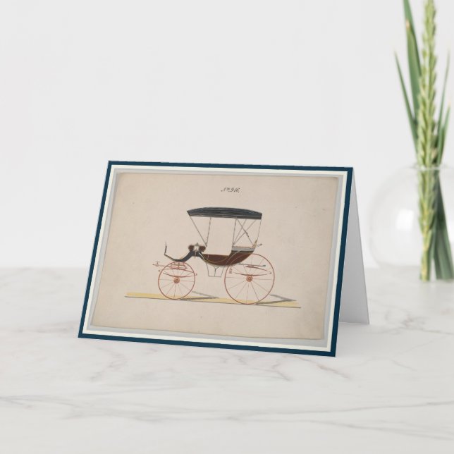 Vieille carte de voeux avec des erreurs de Timey (Devant)