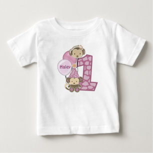 vieille CJ-orchidée d'une année style#2 de T-shirt