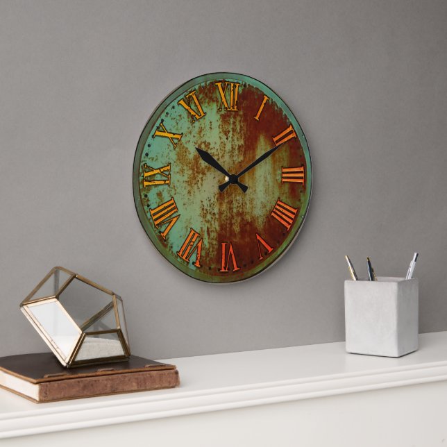 Vieille horloge rouillée (Bureau)