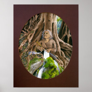 Vieille mère - copie ou affiche