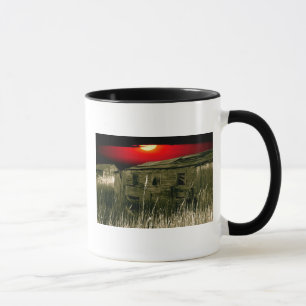 Vieille tasse de Chambre de bord de la mer