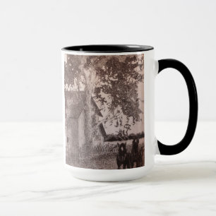 Vieille tasse de grange