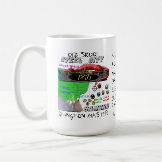 Vieille tasse de Skool DM de Gamers en acier de