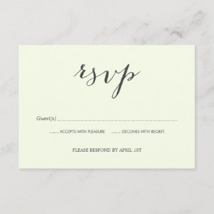Vieilles photos épousant la carte de RSVP