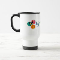 Vieillissement abondamment de la tasse de voyage