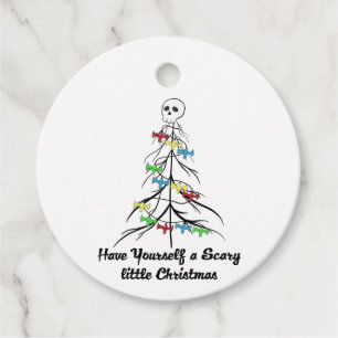 Viel beängstigendes Weihnachten! Geschenkanhänger