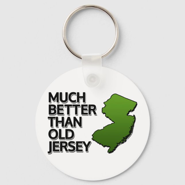 Viel besser als das alte Jersey Schlüsselanhänger (Vorderseite)