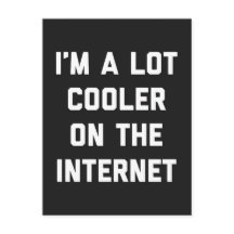 Viel Cooler auf dem Internet-Zitat