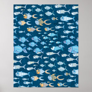 Viel der Fische - Plakat