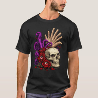Viel Finger Blüte T-Shirt