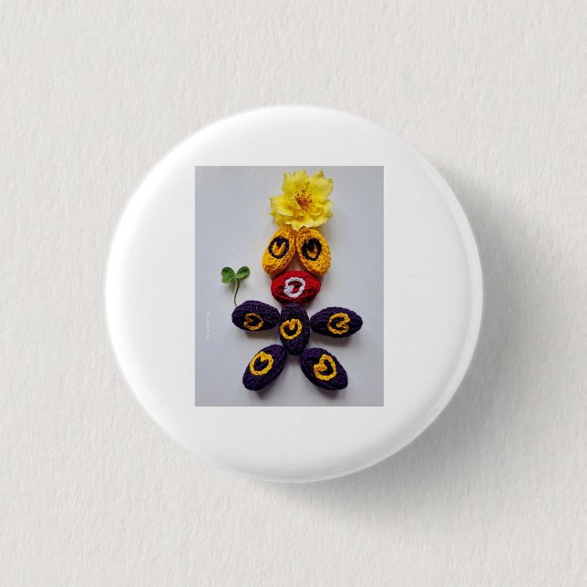 Viel Glück! Abzeichen Button (Vorderseite)