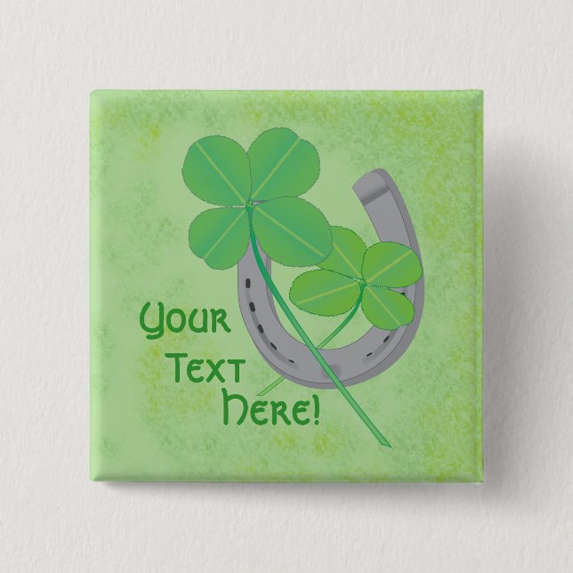 Viel Glück Button (Vorderseite)