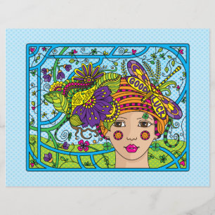 Viel Glück_Flachpapier Blatt 11"x8.5"
