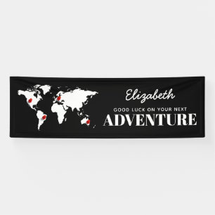 Viel Glück für Ihr nächstes Abenteuer Bon Voyage Banner