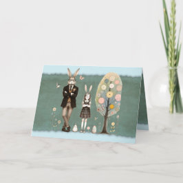 Viel Glück für Ostern! (Osterkarte) Dankeskarte
