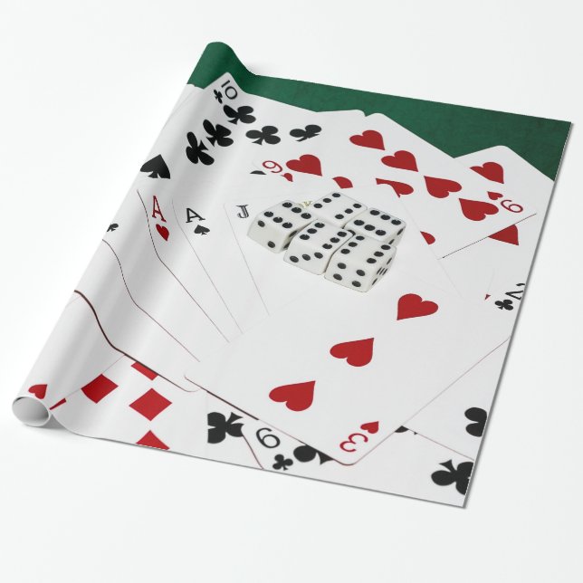 Viel Glück Geschenkpapier (Ungerollt)
