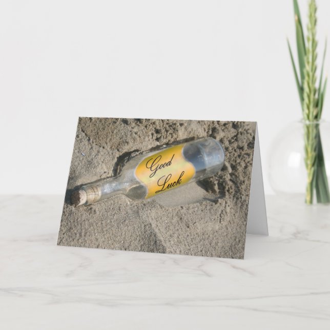 Viel Glück Karte (Vorderseite)