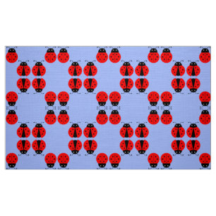 Viel Glück Ladybugs Stoff