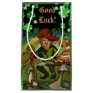 Viel Glück! Leprechaun & Clovers Kleine Geschenkta Geschenktüte