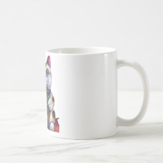 Viel Glück Maneki Neko Kaffeetasse