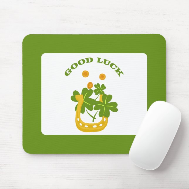 Viel Glück Mousepad (Mit Mouse)