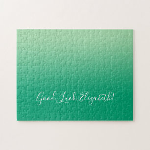 Viel Glück Name Skript für Green Gradient Funny