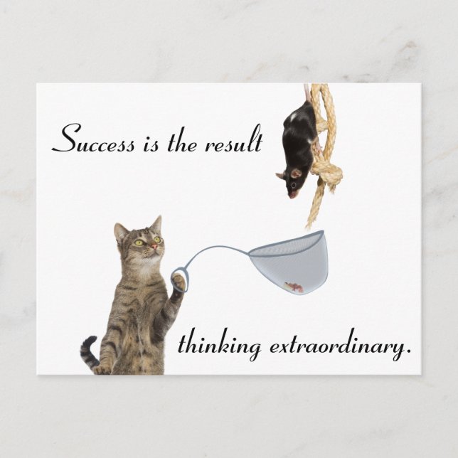 Viel Glück Postkarte (Vorderseite)