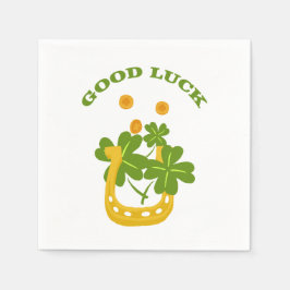 Viel Glück Serviette